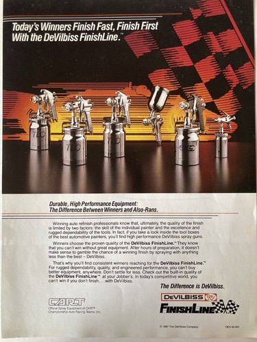 1987 devilbiss finish line - 1987,
